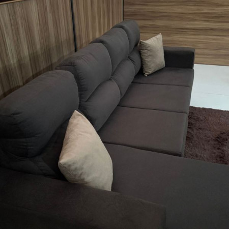 SOFA SAN LORENZO 3+CHAISE MARRON