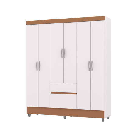 ROPERO IDEAL 6 BLANCO/CAMARIN