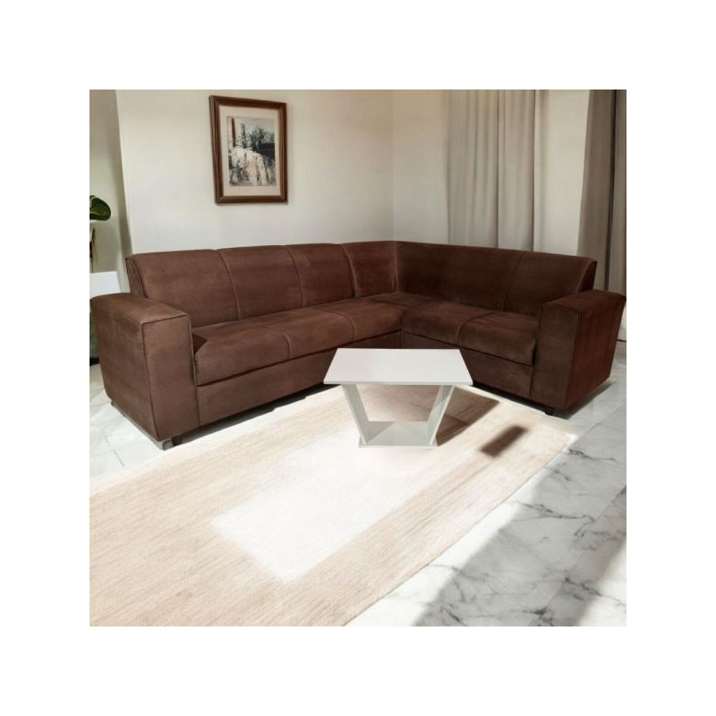 SOFA ESQUINERO SAN JUAN MARRON