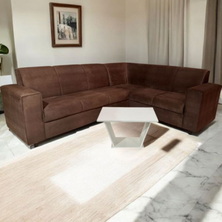 SOFA ESQUINERO SAN JUAN MARRON