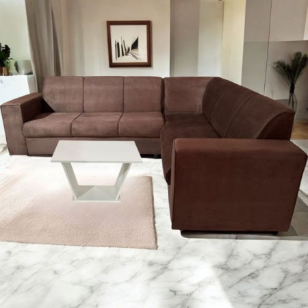 SOFA ESQUINERO SAN JUAN MARRON