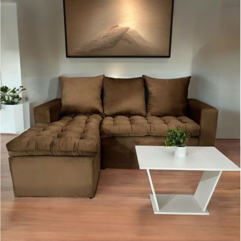 SOFA ATYRA 2 + CHAISE BEIGE SOFA ATYRA 2 + CHAISE BEIGE
