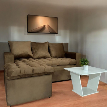 SOFA ATYRA 2 + CHAISE BEIGE