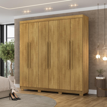 ROPERO LISBOA 6 PUERTAS NATURE