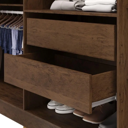 ROPERO LISBOA 6 PUERTAS IMBUIA/RUSTICO