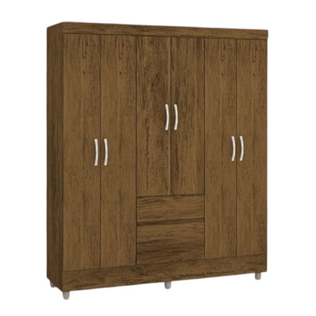 copia de ROPERO ALPES 6 PUERTAS IMBUIA/RUSTICO