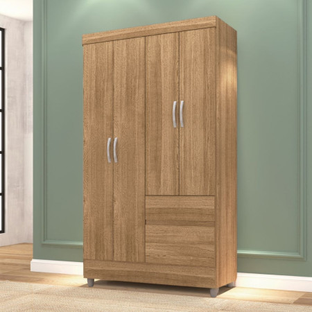 ROPERO ALPES 4 PUERTAS NATURE