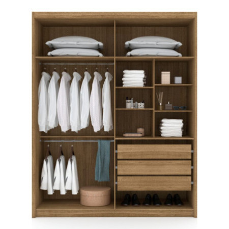 ROPERO DUBAI 4 PUERTAS NATURE/ALASCA