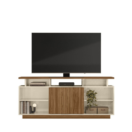 RACK BANCADA FLORENCA PARA TV DE 70” OFF WHITE/MATE