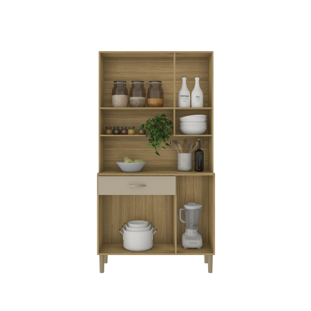 KIT DE COCINA APOLO FREIJO/VAINILLA