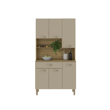 KIT DE COCINA APOLO FREIJO/VAINILLA