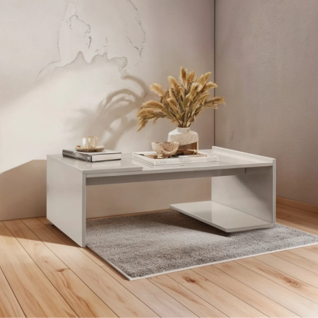 MESA CENTRO PLUS OFF WHITE