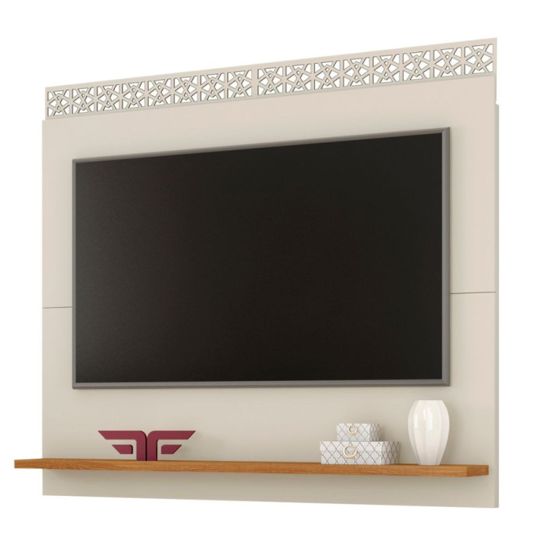 PANEL WIN NEW PARA TV DE 55"  OFF WHITE / CEDRO