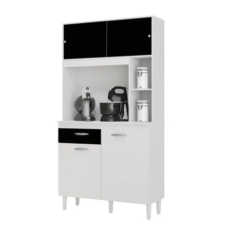 KIT COCINA DUDA  90 BLANCO / PRETO