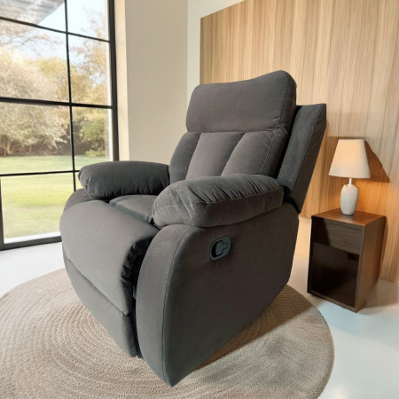 SILLON RECLINABLE BERLIN MARRÓN