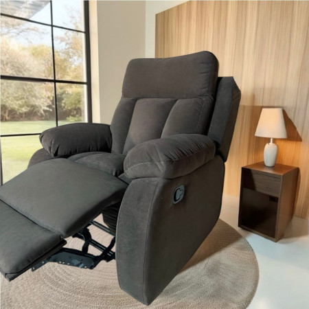 SILLON RECLINABLE BERLIN MARRÓN