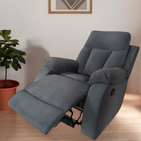 SILLON RECLINABLE BERLIN GRIS