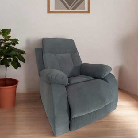 SILLON RECLINABLE BERLIN GRIS
