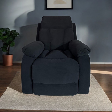 SILLON RECLINABLE BERLIN NEGRO