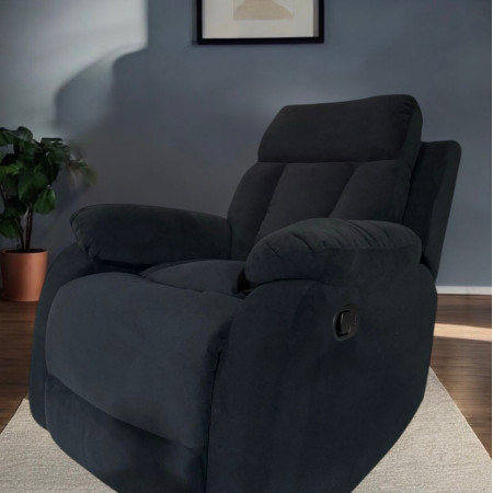SILLON RECLINABLE BERLIN NEGRO