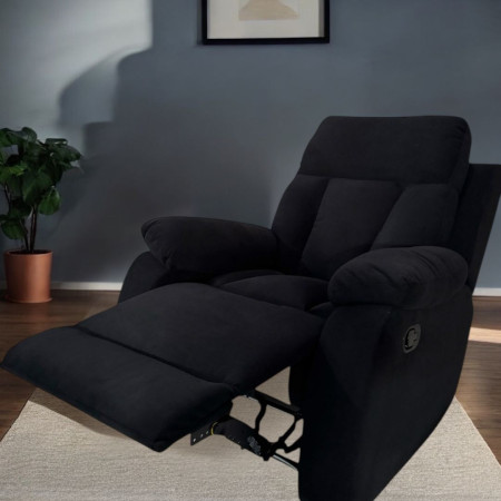 SILLON RECLINABLE BERLIN NEGRO