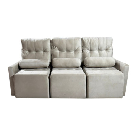SOFÁ RETRÁCTIL AYOLAS 3 LUGARES BEIGE