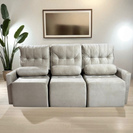 SOFÁ RETRÁCTIL AYOLAS 3 LUGARES BEIGE