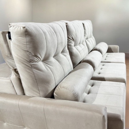 SOFÁ RETRÁCTIL AYOLAS 3 LUGARES BEIGE