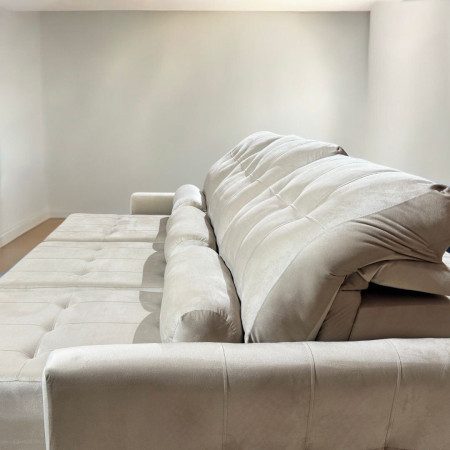 SOFÁ RETRÁCTIL AYOLAS 3 LUGARES BEIGE