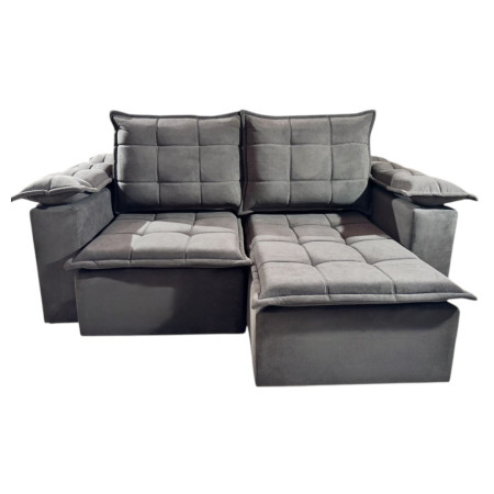 SOFÁ RETRÁCTIL BOQUERON 2 LUGARES MARRÓN