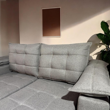 SOFÁ RETRÁCTIL BOQUERON 2 LUGARES MARRÓN PINO