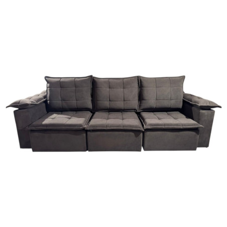 SOFÁ RETRÁCTIL BOQUERON 3 LUGARES MARRÓN