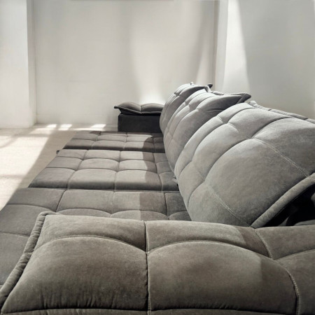 SOFÁ RETRÁCTIL BOQUERON 3 LUGARES MARRÓN