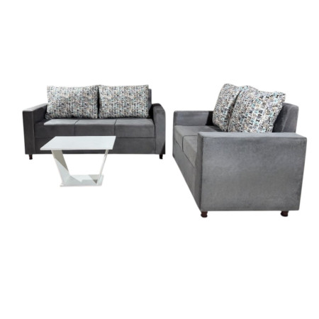 SOFA YPACARAI 3-2 LUGARES GRIS + MESITA DE RAGALO