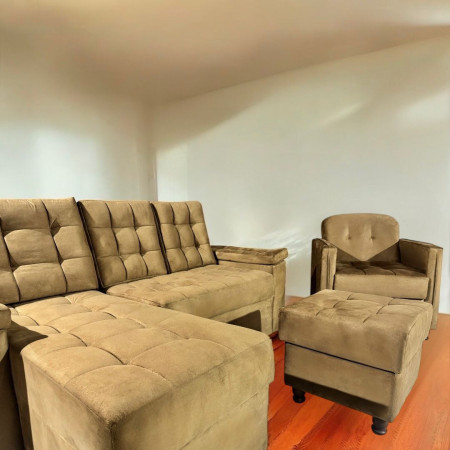 COMBO YPANE BEIGE + POLTRONA + PUFF