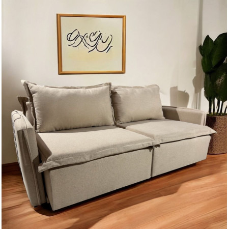 SOFA CAMA RETRACTIL ASUNCIÓN BEIGE