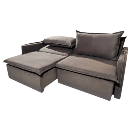 SOFA CAMA RETRACTIL ASUNCIÓN MARRÓN