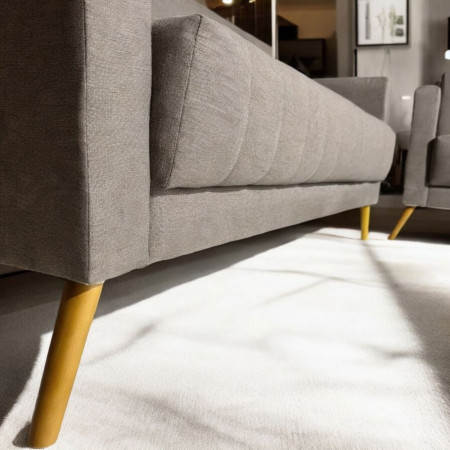 SOFA HERNANDARIAS MARRON PINO