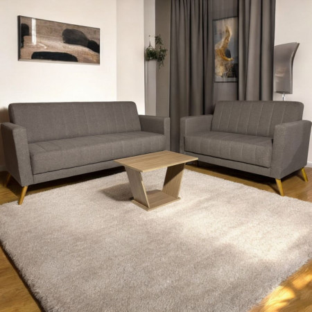 SOFA HERNANDARIAS MARRON PINO