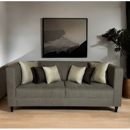 SOFA GUAIRA 3L MARRON PINO