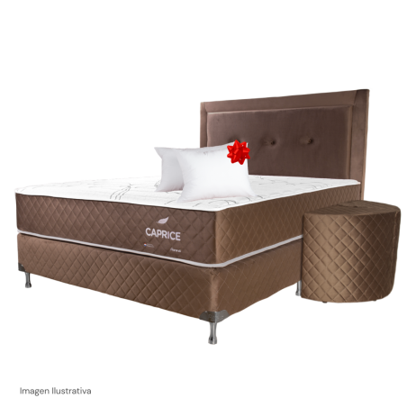 SOMMIER PARANA CAPRICE JUEGO COMPLETO 140X190