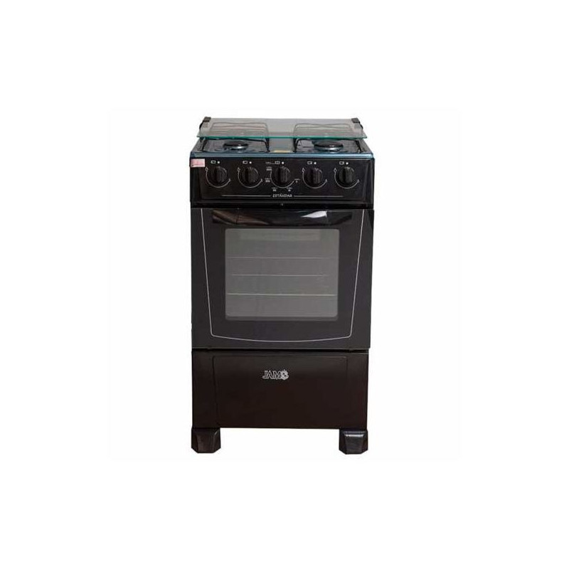 COCINA JAM ESTANDAR NEGRA 4H