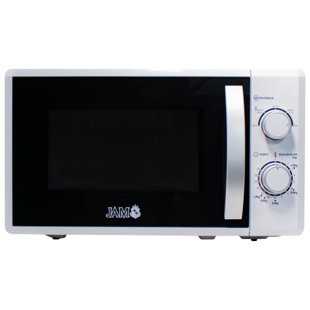 MICROONDAS JAM 20LTS BLANCO C/LUZ INTERNA 700W 230V/50HZ