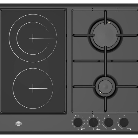 ANAFE TOKYO VITROCERAMICO MOD MUSA 2 GAS 2 INFRARROJA