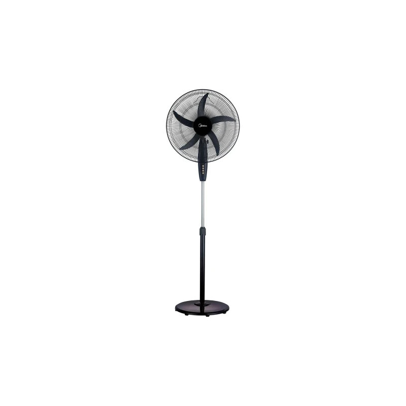 Ventilador Midea de Pie 20” 3 Velocidades Negro