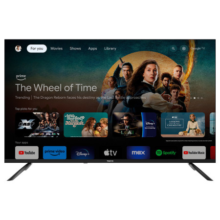 SMART TV TOKYO GOOGLE TV 43 FHD FRAMELESS C/ CHROMECAST INCL.