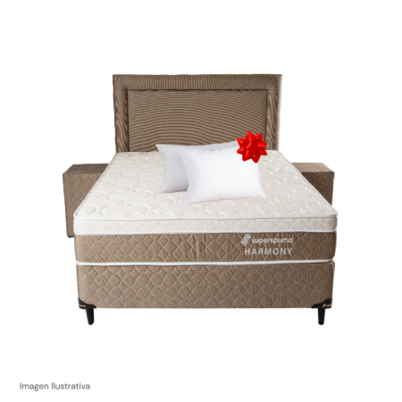 SOMMIER SUPER SPUMA HARMONY COMPLETO 160 X 200
