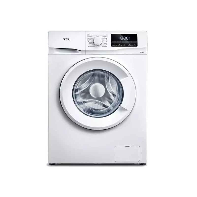 Lavarropas Automático TCL 6KG Carga Frontal Blanco