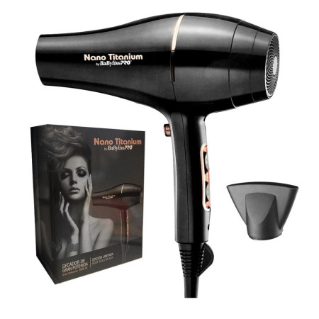 SECADOR DE PELO BABYLISS ROSE GOLD BLACK