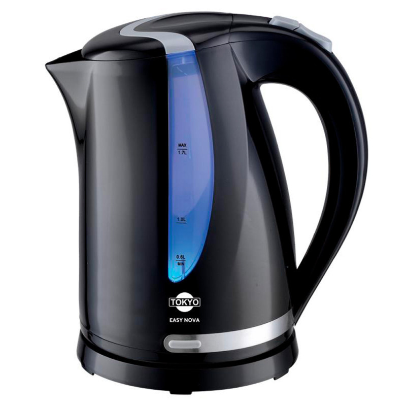 HERVIDORA TOKYO 1,7LTS BLACK NEGRA JARRA PLASTICA